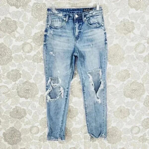 Blank NYC The Riving‎ ton High Rise Tapered Ribbed Women's Jeans 26